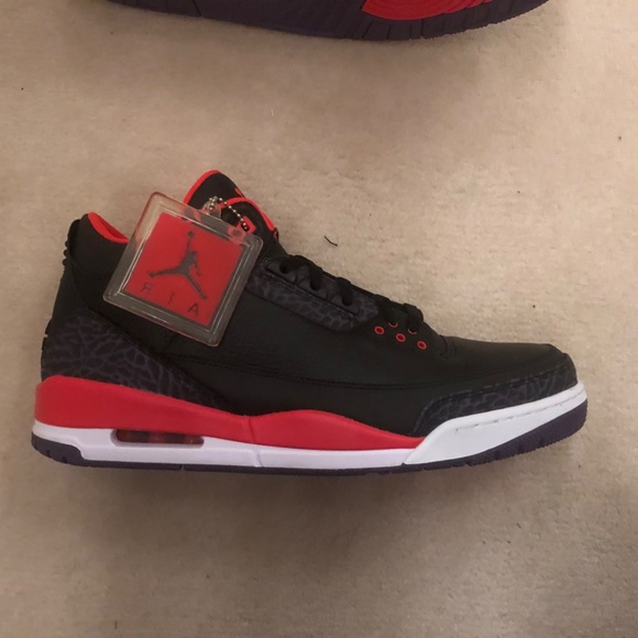NIKE Air Jordan 3 Retro 'Crimson' 136064 005